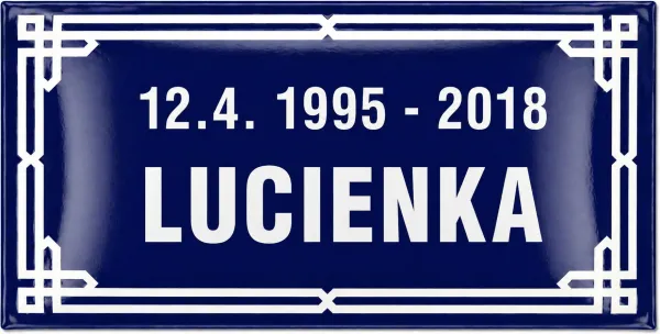 Smaltovaná ulice DAR ulice 22